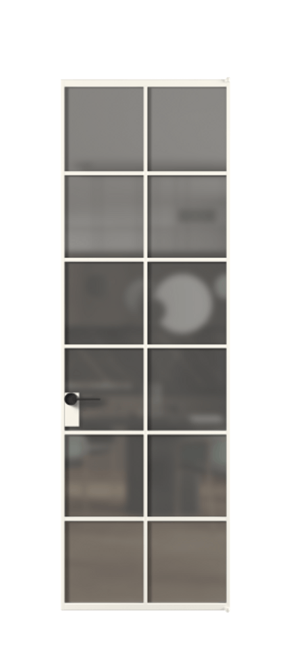 Алюминиевая дверь АЛПЛ040.05 Алюминий пудровый белый Сатинированное серое стекло, триплекс. Без короба АПБЛ Цена 128530 Стоимость комплекта двери включает:
1. Полотно (600/650/700/750/800/850/900/950*2000-2400 мм).
2. Короб
3. Комплект фурнитуры (2 торцевые петли и магнитный замок с ответной планкой). Фабрика дверей Волховец 8 (800) 551 43 19 Алюминиевая дверь АЛПЛ040.05 Алюминий пудровый белый Сатинированное серое стекло, триплекс Цена 128530 | Volhovec