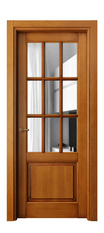 Межкомнатная дверь Toscana Grigliato 6312 Бук светлый с патиной Двустороннее зеркало, триплекс Цена 135799 ₽ | Volhovec