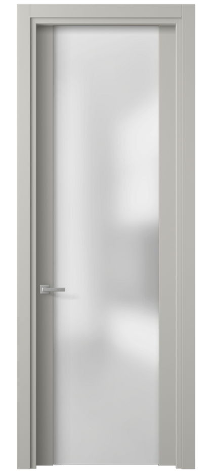 Дверь межкомнатная Планум 4114 Матовый тёплый серый Сатинированное стекло Гладкий наличник МТСР Цена 59299 ₽ Наличники уже входят в базовый комплект. Фабрика дверей Волховец 8 (800) 551 43 19 Межкомнатная дверь Планум 4114 Матовый тёплый серый Сатинированное стекло Цена 59299 ₽ | Volhovec