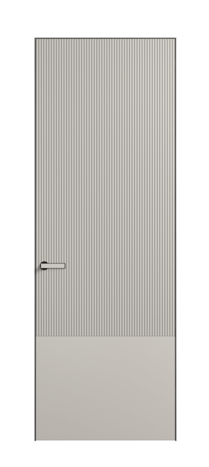 Межкомнатная дверь Velvet АКП 8203 Матовый облачно-серый. Цена 102600  | Volhovec