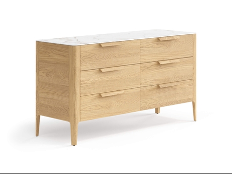 Мебель Комод Piega 6 ящиков. Цвет Дуб соломенный матовый. Материал Массив дуба матовый. Коллекция Комод Piega 6 ящиков. Фото. Мебель Комод Piega 6 ящиков. Цвет Дуб соломенный матовый. Материал Массив дуба матовый. Коллекция Комод Piega 6 ящиков. Картинка.