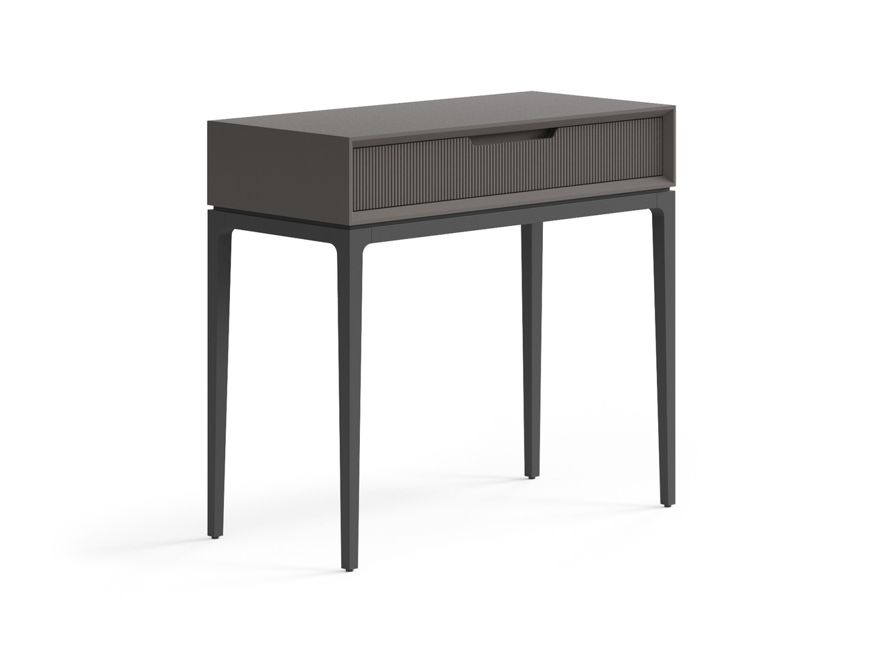 Консоль Velvet 1 ящик Матовый антрацит