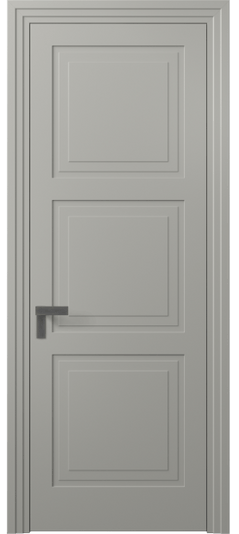 Дверь межкомнатная АКП 8331 МНСР Матовый нейтральный серый. Цвет Матовый нейтральный серый. Материал Гладкая эмаль. Коллекция Rocca. Картинка.