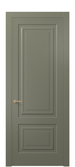 Дверь межкомнатная АКП 8451 МОТ Матовый оливковый тёмный. Цвет Матовый оливковый тёмный. Материал Гладкая эмаль. Коллекция Mascot. Картинка.