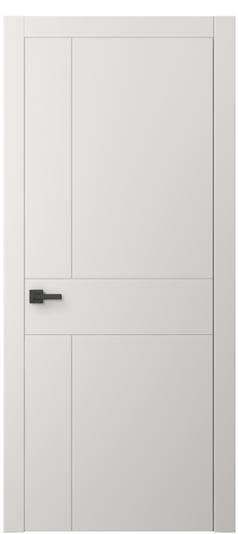 Дверь межкомнатная АКП 8056 МПБЛ. Цвет Матовый пудровый белый. Материал Гладкая эмаль. Коллекция Linea. Картинка.