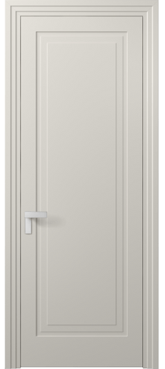Дверь межкомнатная АКП 8301 МОС Матовый облачно-серый. Цвет Матовый облачно-серый. Материал Гладкая эмаль. Коллекция Rocca. Картинка.