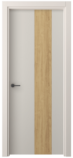 Дверь межкомнатная 4225 ПЭСС. Цвет ПЭТ светло-серый. Материал ПЭТ. Коллекция Freedom. Картинка.