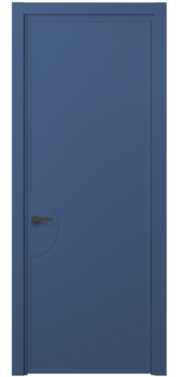 Дверь межкомнатная 8604 Отдалённо-синий RAL 5023. Цвет RAL Отдалённо-синий RAL 5023. Материал Гладкая эмаль. Коллекция Frame. Картинка.