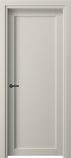 Дверь межкомнатная 2101 ПЭСС. Цвет ПЭТ светло-серый. Материал ПЭТ. Коллекция Neo. Картинка.