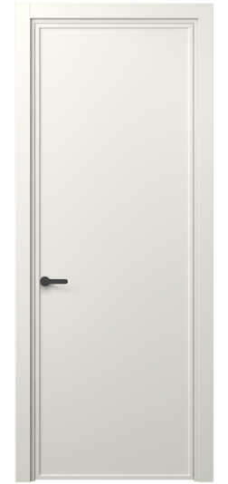 Дверь межкомнатная 8601 МЖМ . Цвет Матовый жемчужный. Материал Гладкая эмаль. Коллекция Фрэйм. Картинка.