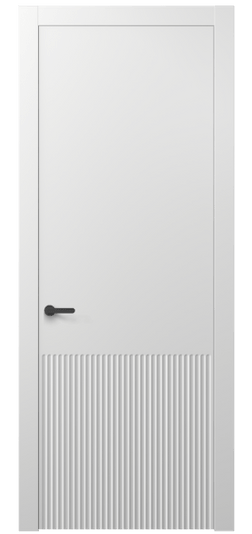 Межкомнатная дверь АКП 8645 МБЛ. Цвет Матовый белоснежный. Материал Гладкая эмаль. Коллекция Альба. Фото. Дверь межкомнатная АКП 8645 МБЛ. Цвет Матовый белоснежный. Материал Гладкая эмаль. Коллекция Альба. Картинка.