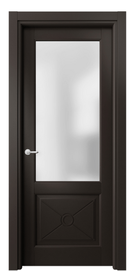 Межкомнатная дверь 6362 МАН САТ. Цвет Матовый антрацит. Материал Гладкая эмаль. Коллекция Тоскана Литера. Фото. Дверь межкомнатная 6362 МАН САТ. Цвет Матовый антрацит. Материал Гладкая эмаль. Коллекция Тоскана Литера. Картинка.