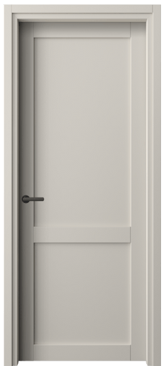Дверь межкомнатная 2121 ПЭСС. Цвет ПЭТ светло-серый. Материал ПЭТ. Коллекция Neo. Картинка.