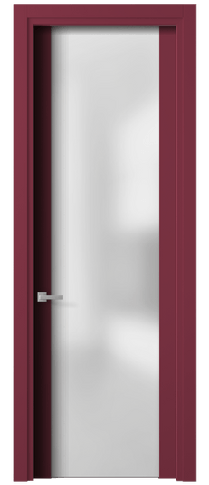 Дверь межкомнатная 4114 - planum Красно-фиолетовый RAL 4002. Цвет RAL Красно-фиолетовый RAL 4002. Материал Гладкая эмаль. Коллекция Planum. Картинка.