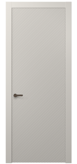 Дверь межкомнатная 8628 МОС . Цвет Матовый облачно-серый. Материал Гладкая эмаль. Коллекция Dune. Картинка.