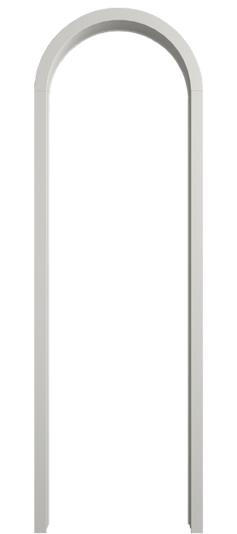 Межкомнатная дверь Арка МСР. Цвет Матовый серый. Материал Гладкая эмаль. Коллекция Palazzo. Фото. Дверь межкомнатная Арка МСР. Цвет Матовый серый. Материал Гладкая эмаль. Коллекция Palazzo. Картинка.