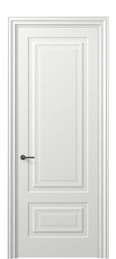 Дверь межкомнатная 8441 МССР. Цвет Матовый светло-серый. Материал Гладкая эмаль. Коллекция Mascot. Картинка.