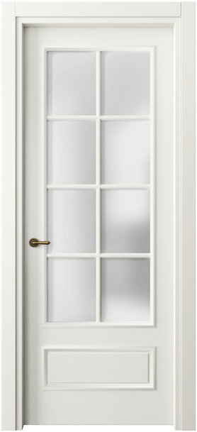 Межкомнатная дверь 8112 МЖМ САТ. Цвет Матовый жемчужный. Материал Гладкая эмаль. Коллекция Paris. Фото. Дверь межкомнатная 8112 МЖМ САТ. Цвет Матовый жемчужный. Материал Гладкая эмаль. Коллекция Paris. Картинка.